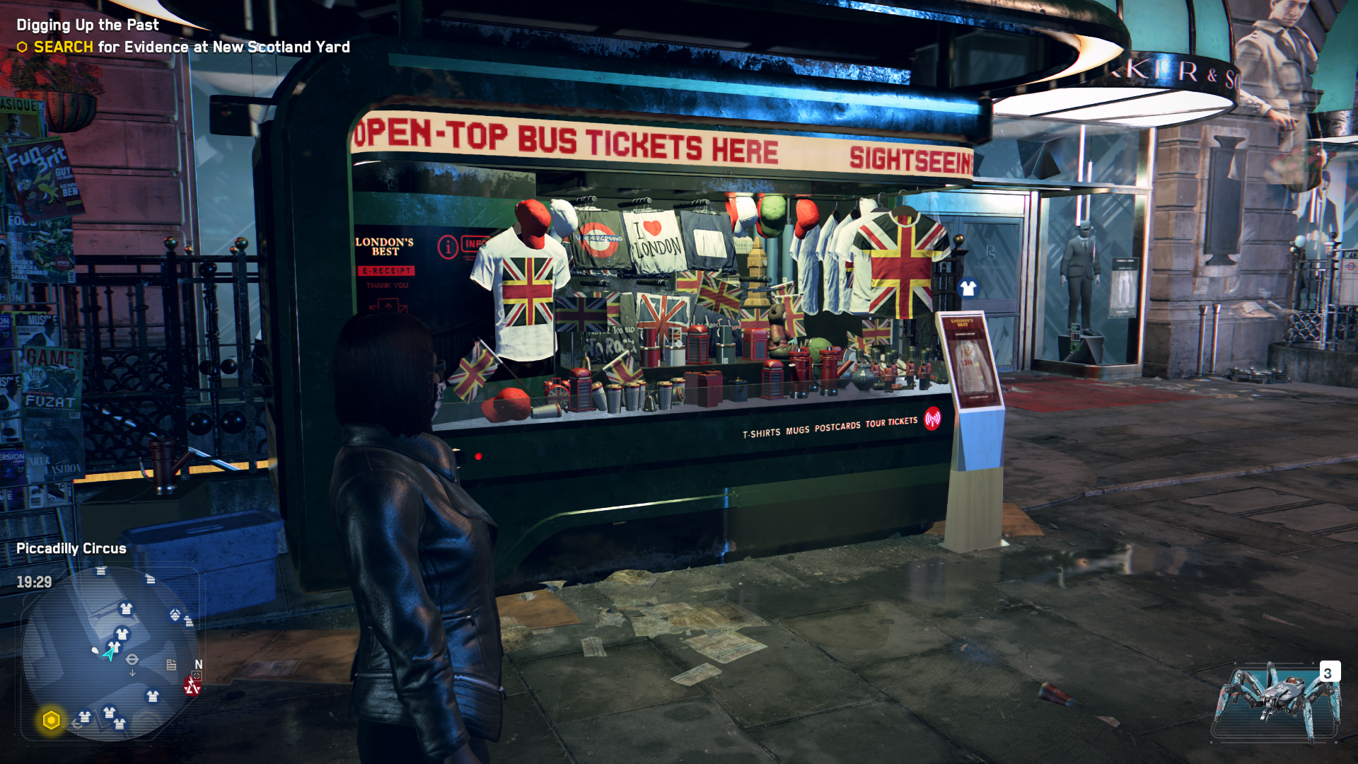 Watch Dogs Legion Dalton purchasing London swag