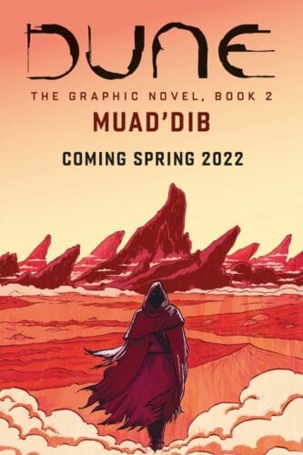 DUNE The Graphic Novel book 2 Muad'dib spring 2022