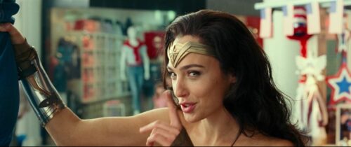 Gal Gadot as Diana Prince on Wonder Woman 1984