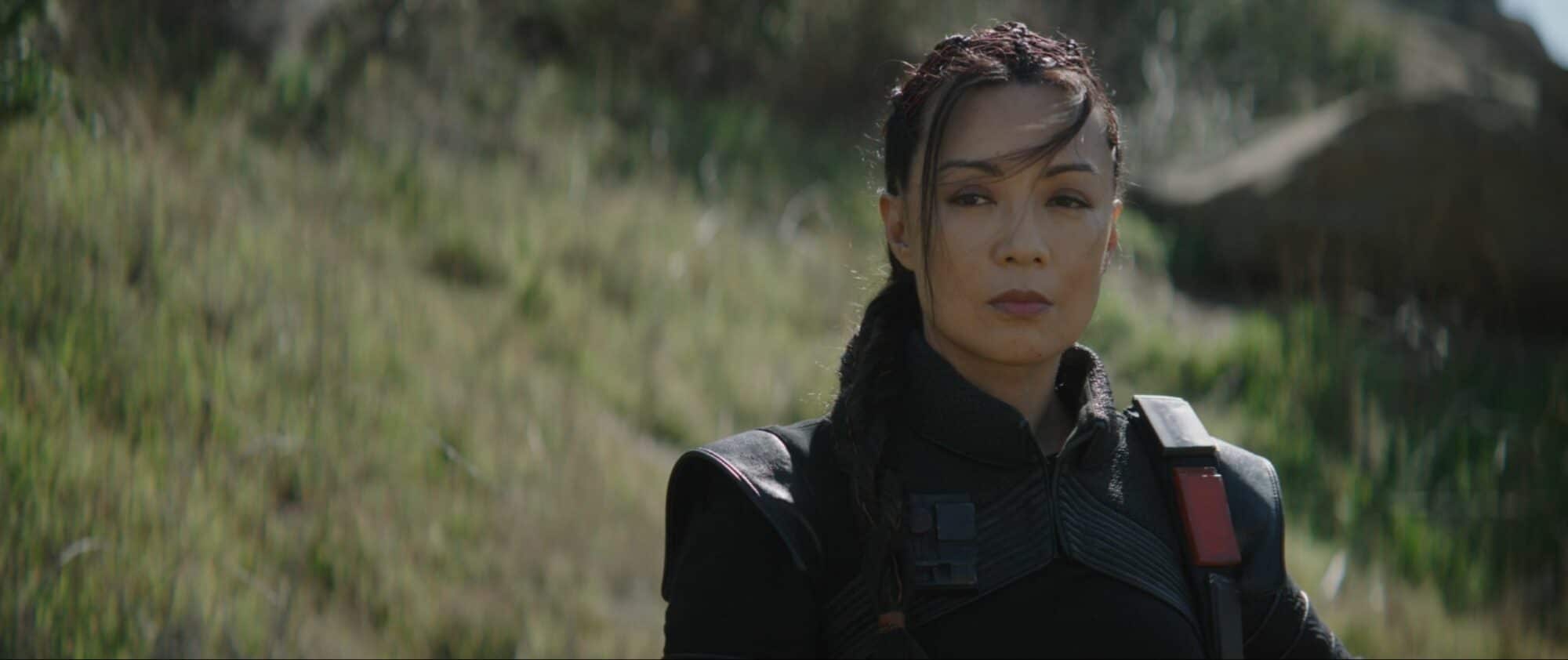 Ming Na Wen as Shand in The Mandalorian