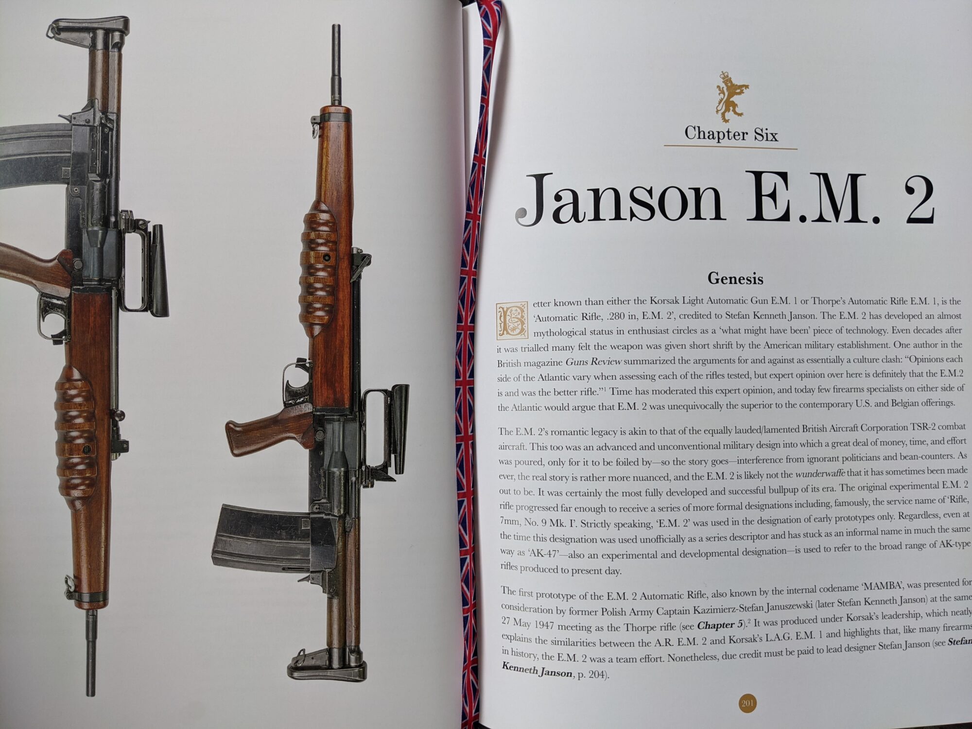 Thorneycroft to SA80 Janson EM 2