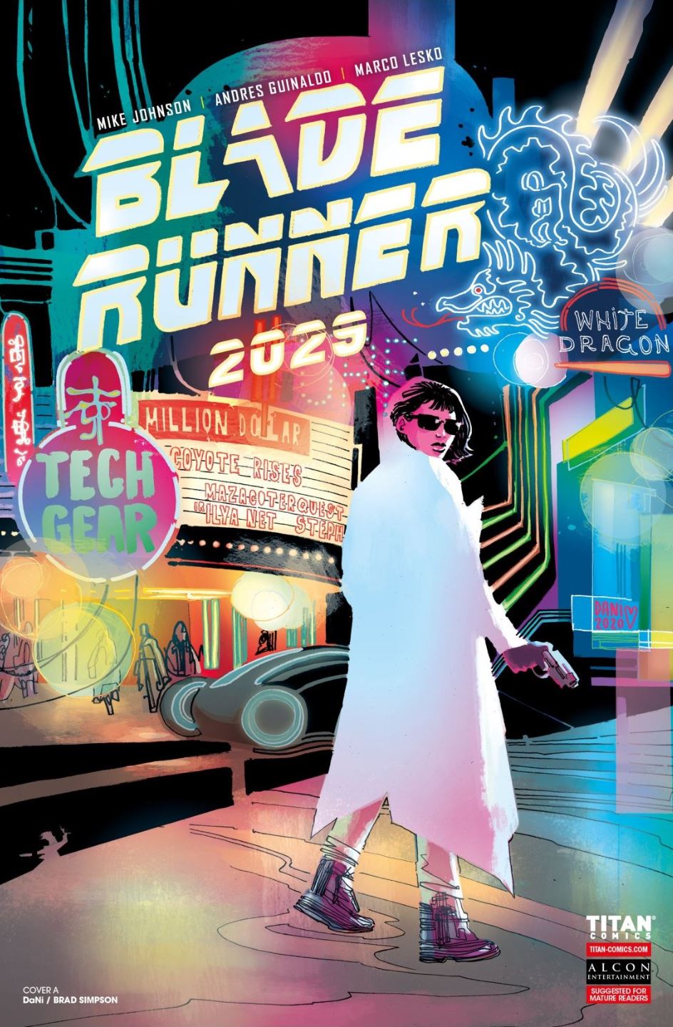 Blade Runner 2029 #5 cover DaNI